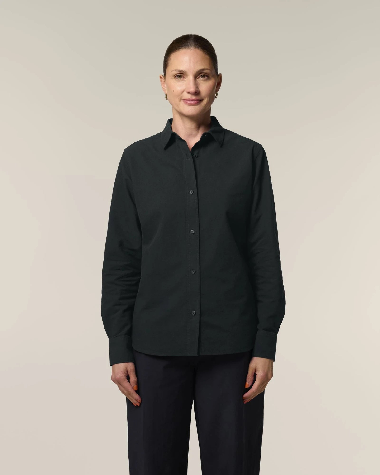 Chemise femme coton bio Stanley/Stella Oxford à personnaliser - 1